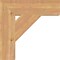 Ekena Millwork Traditional Block Smooth Bracket, Western Red Cedar, 5 1/2"W x 22"D x 22"H BKT06X22X22TRA05SWR - alternate 2
